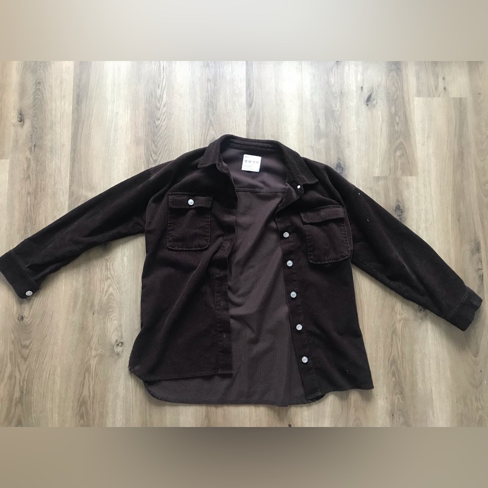 Brown Poshmark Cares Cordoroi Jacket